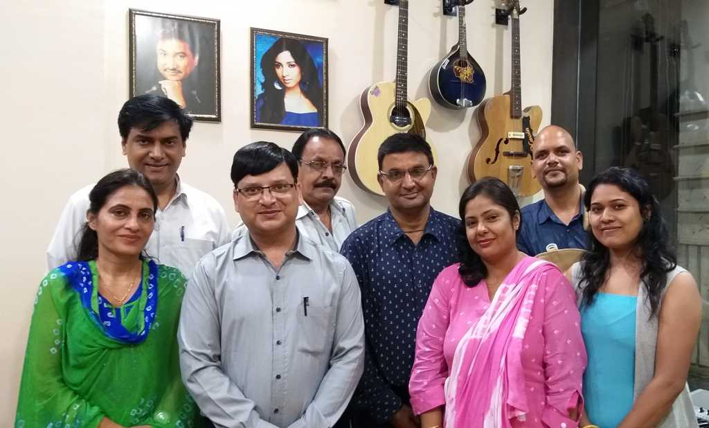 Practice Time In Junoon Musical Group Raipur